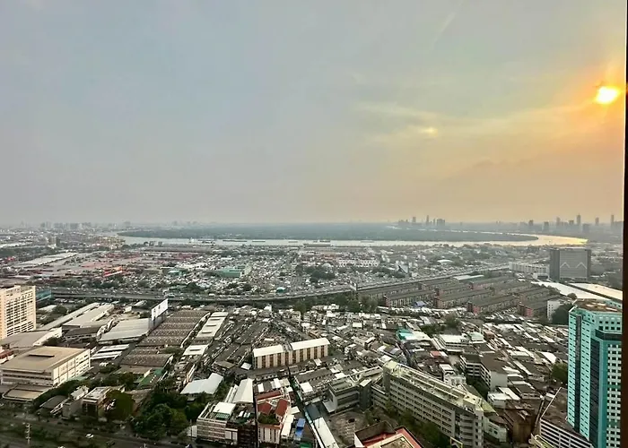 5 Mins Thonglor Bts River View Modern Center Apartment