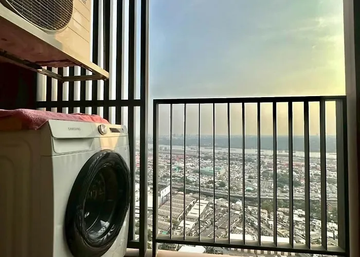 Apartment 5 Mins Thonglor Bts River View Modern Center *