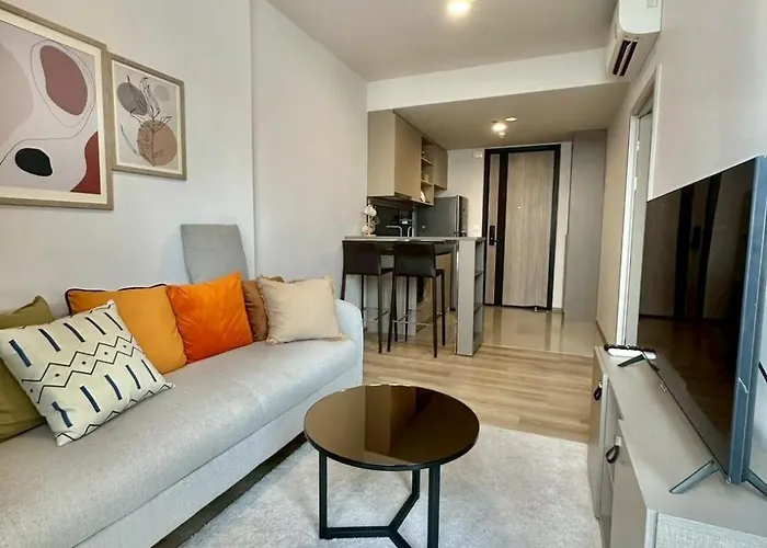 5 Mins Thonglor Bts River View Modern Center Apartment Bangkok