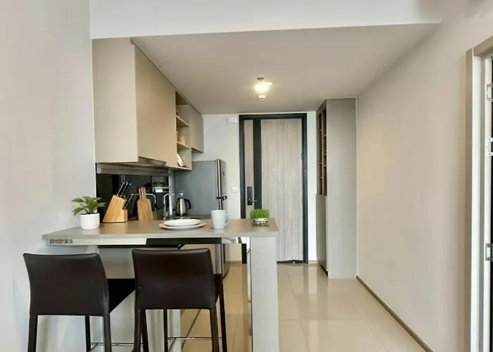 5 Mins Thonglor Bts River View Modern Center Apartment