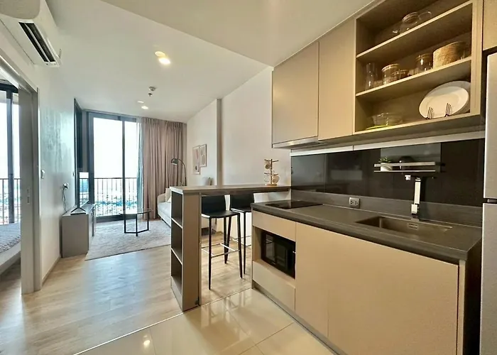 Apartment 5 Mins Thonglor Bts River View Modern Center *